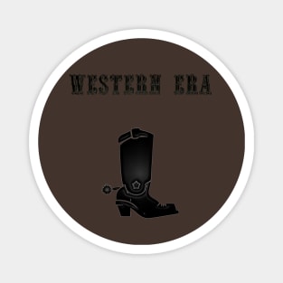 Western Era - Cowboy Boots 3 Magnet